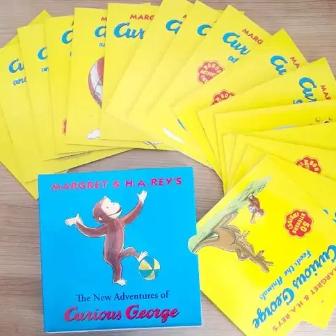 영어책-큐리어스조지 Curious George 뉴어드벤쳐 16종(음원)