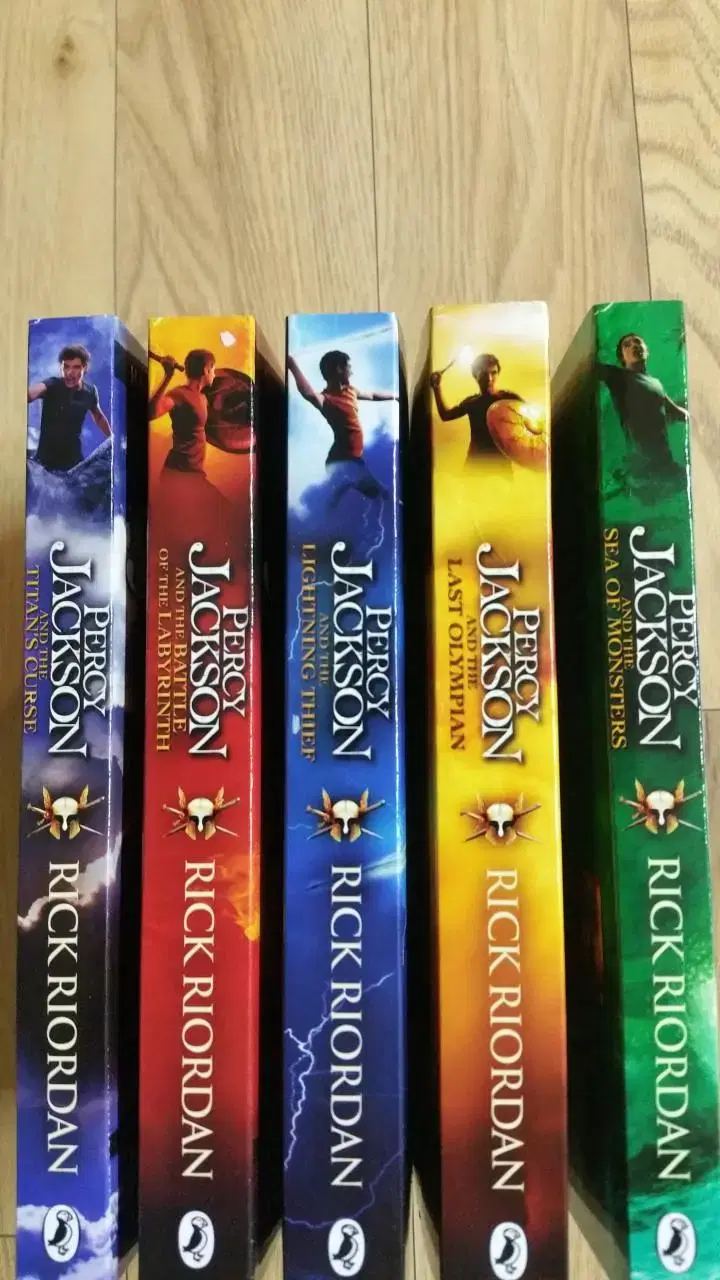 영어책-퍼시잭슨과 올림피안 Percy Jackson 영국판 박스셋(음원)