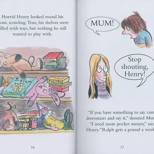 영어책-호리드핸리 얼리리더 Horrid Henry 25권+(음원)