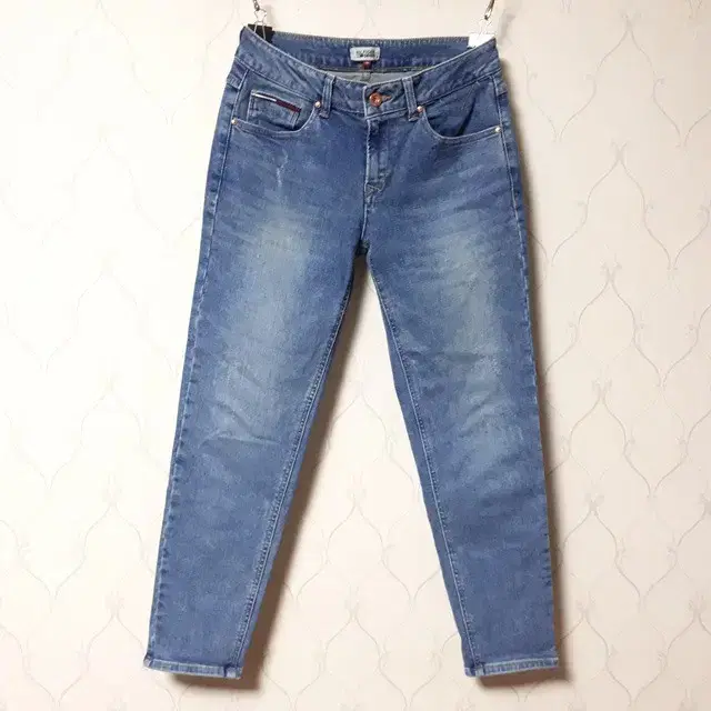 여자24/HILFIGER DENIM 워싱 청바지/24-208