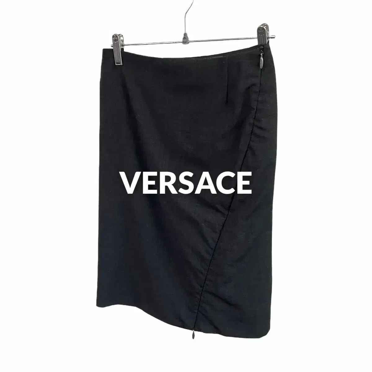 VERSACE versus 사이드 지퍼 미니스커트