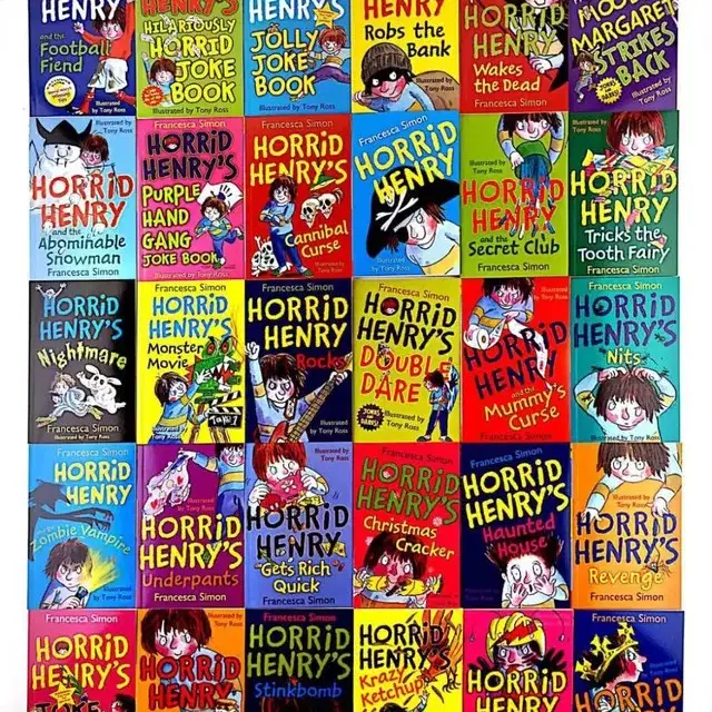 영어책-호리드핸리 Horrid Henry 챕터북 30종 박스셋(음원)