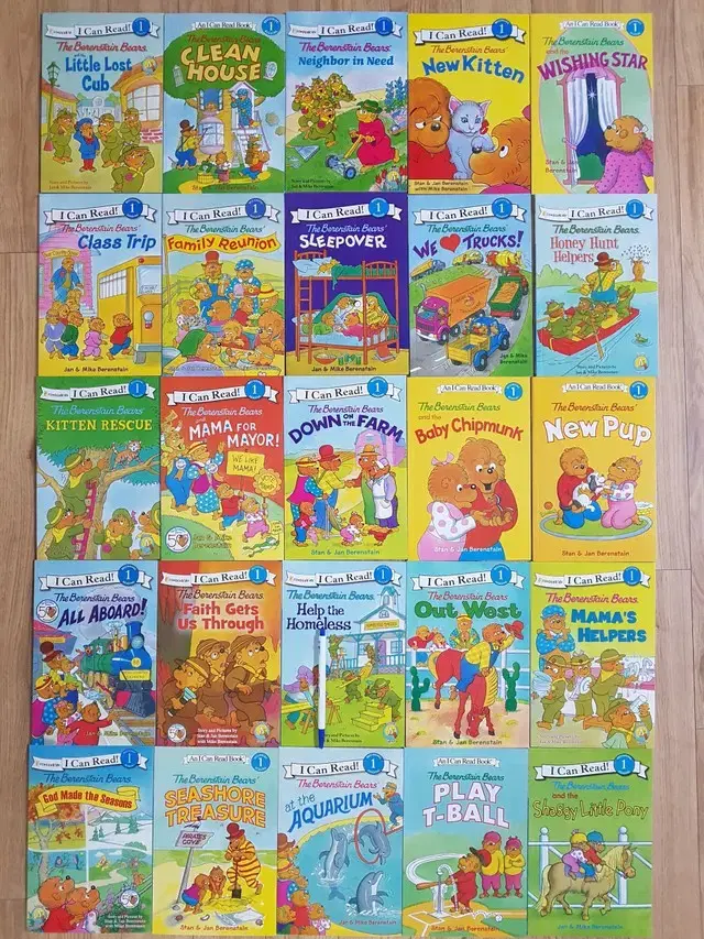 영어책-베렌스타인 베어스 Berenstain Bears 최신34권(음원)