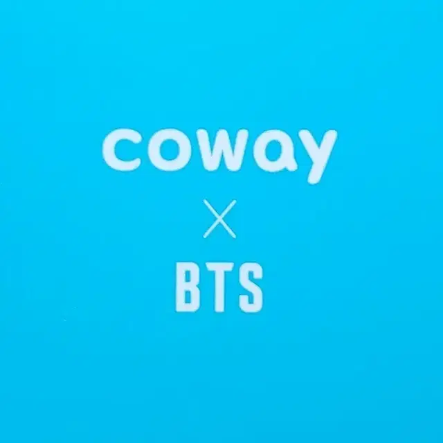 [미사용] COWAY 코웨이 X BTS 방탄소년단 브로마이드 판매합니다