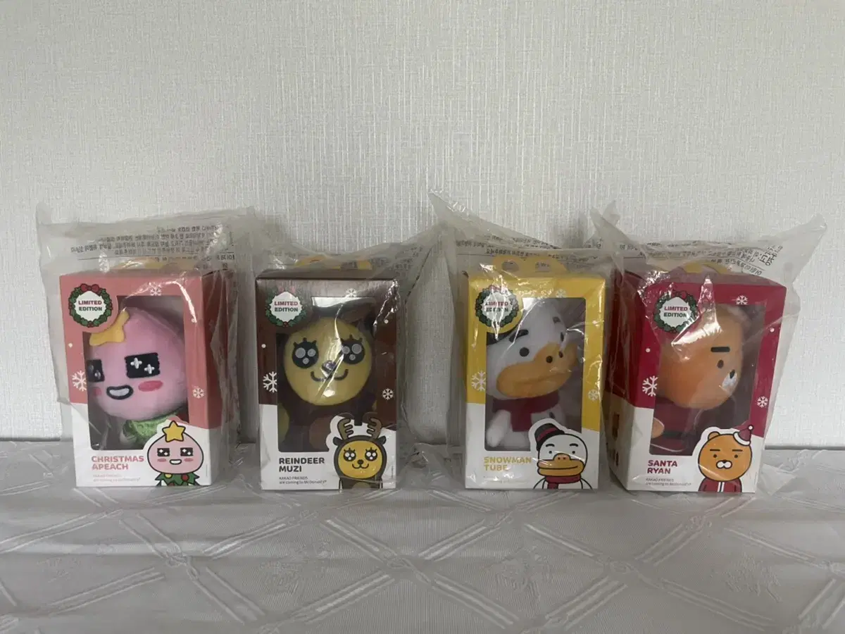 Kakao Friends X McDonald's limited edition Limited Christmas Dolls