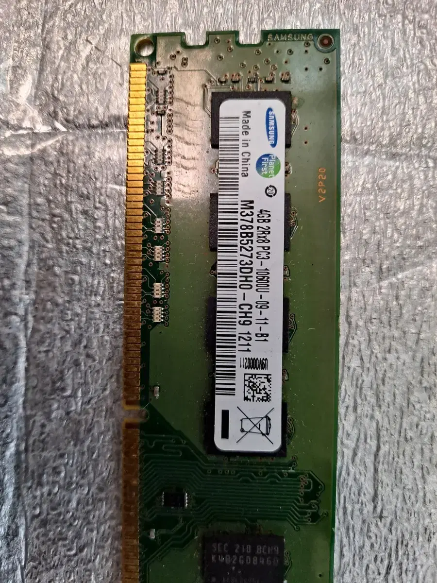 4GB 양면 PC3 10600U