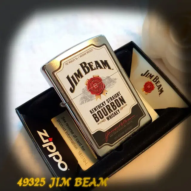 정품 49325 JIM BEAM 미개봉 새 지포라이터