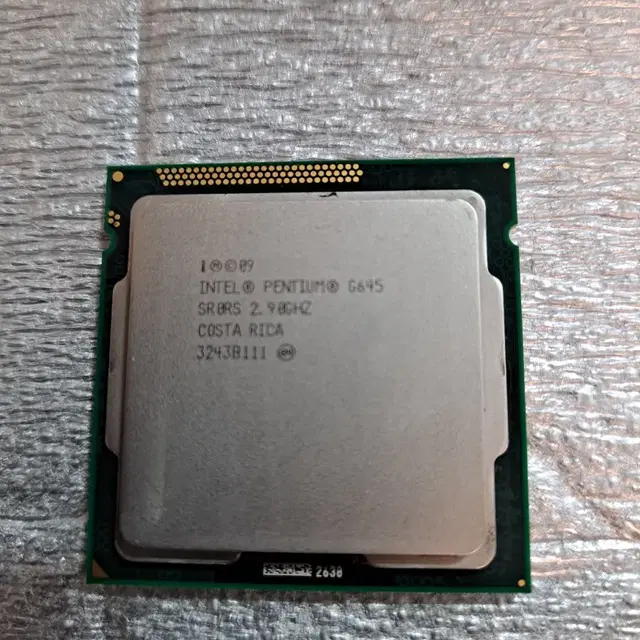 CPU  G645