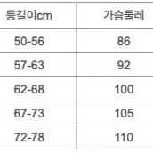 (새상품)대형견 우비 레인코트