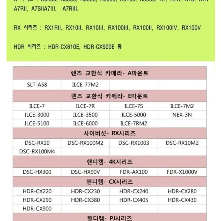 VCT-VPR 1유선 리모컨 손잡이형 삼각대