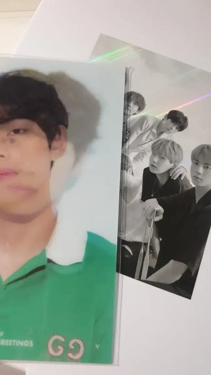 Bangtan 2020 season's greetings seasons greetings Lanticular Photo Card v Taehyung