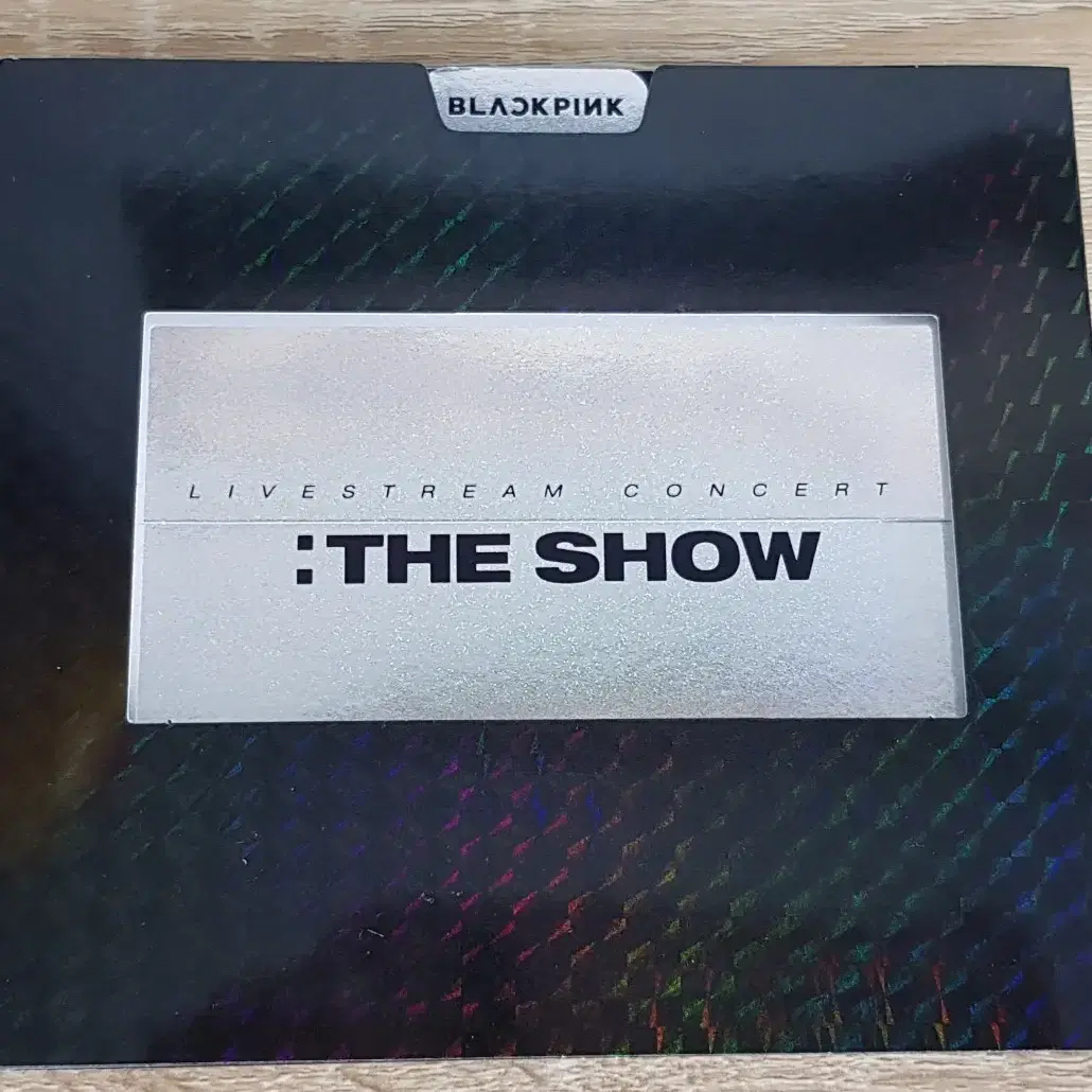 랜덤 구성품없는 2021 블랙핑크 더쇼 라이브 CD THE SHOW