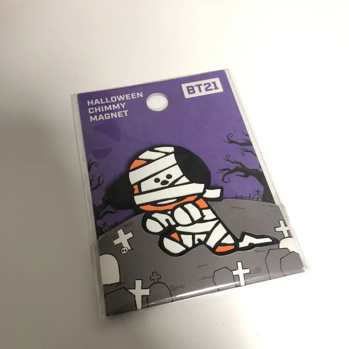 Bangtan BT21 Halloween Magnet Chimi New