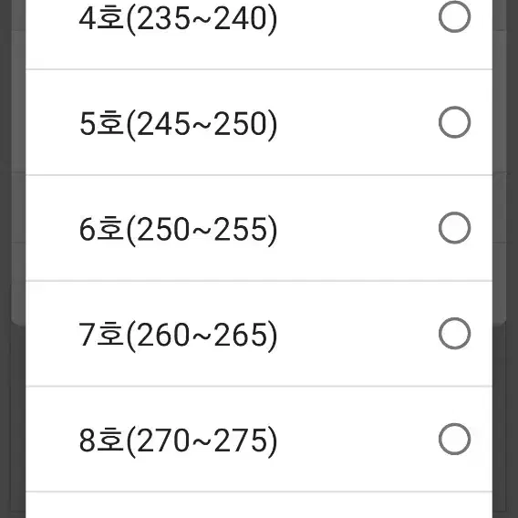 맨발로 엘레칸트 기능성화 5호 245~250