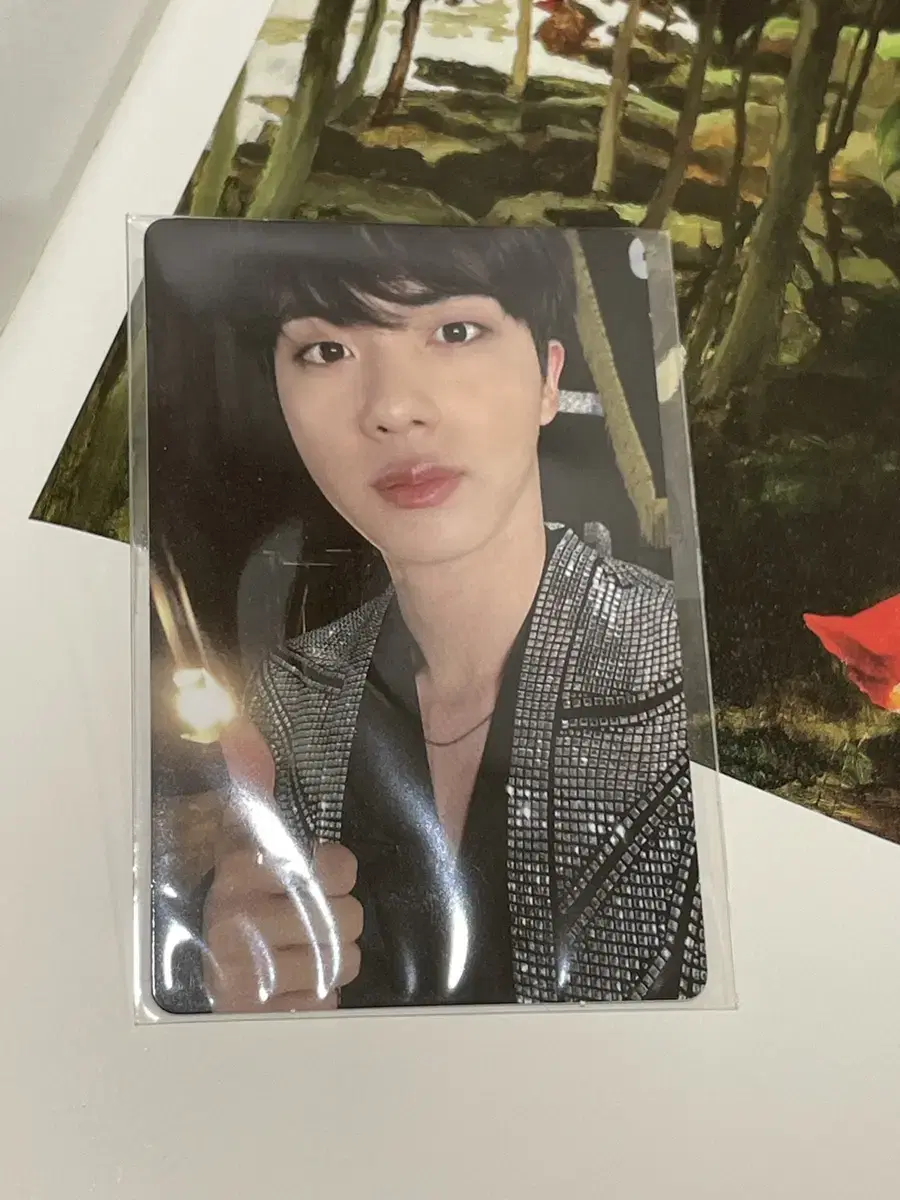 bangtan photobook photocard jin jin