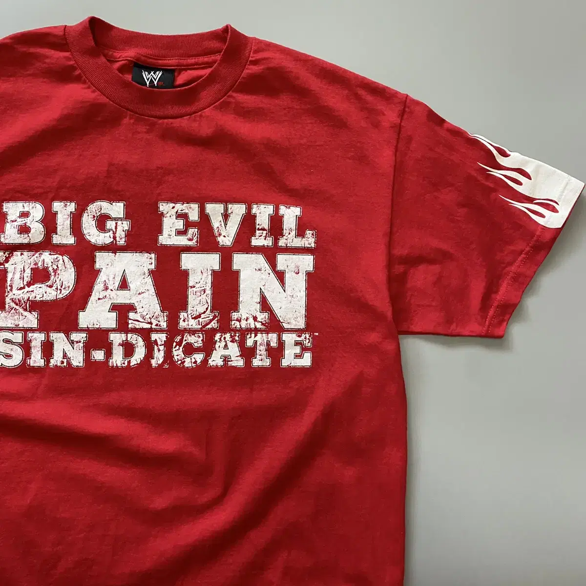 (L)WWE 언더테이커 Big Evil Pain Sin-Dicate 반팔