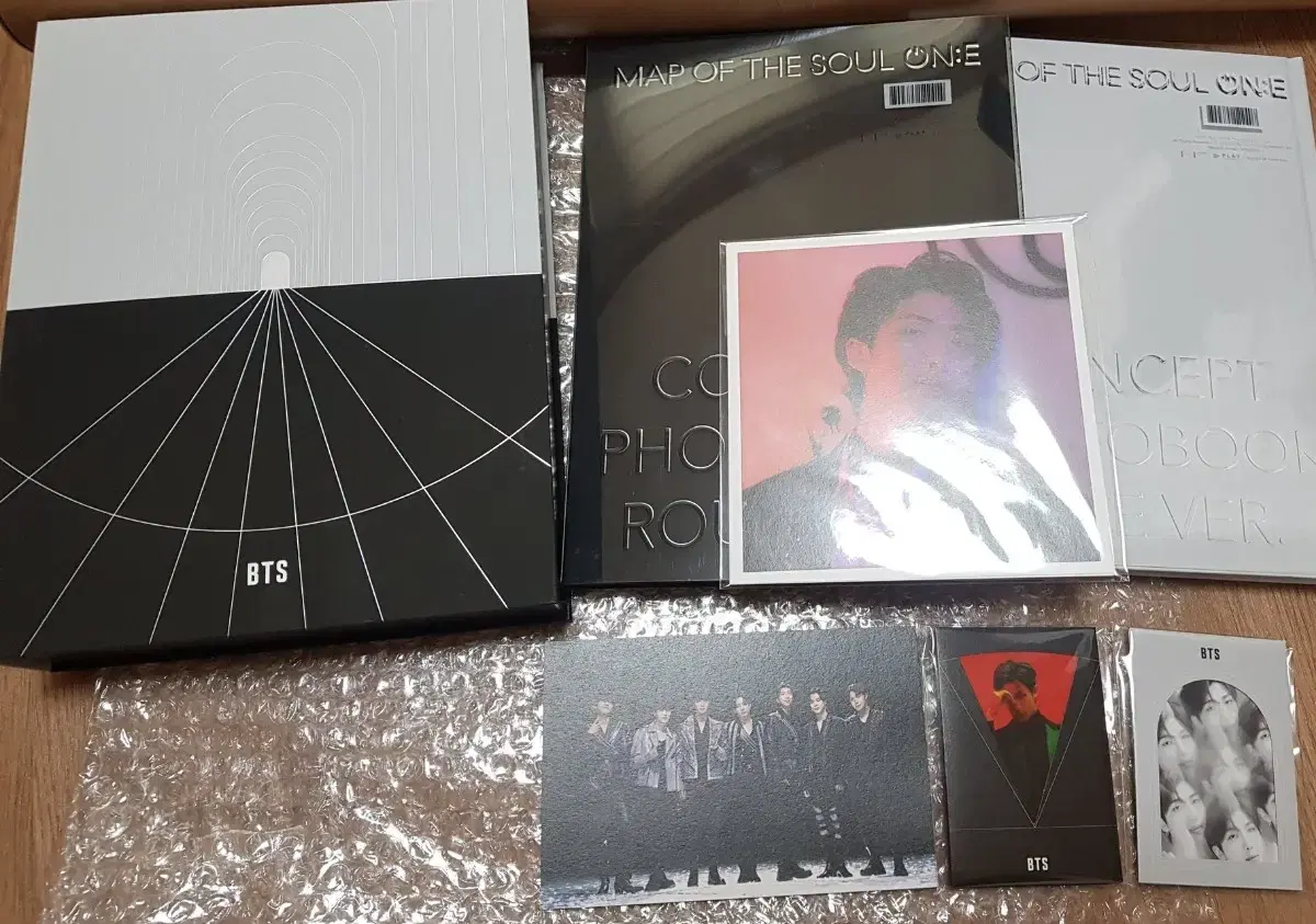 Bangtan Wonkon ON:E Concept Book photobook 1st limited edition photocard poster excluding Full Park