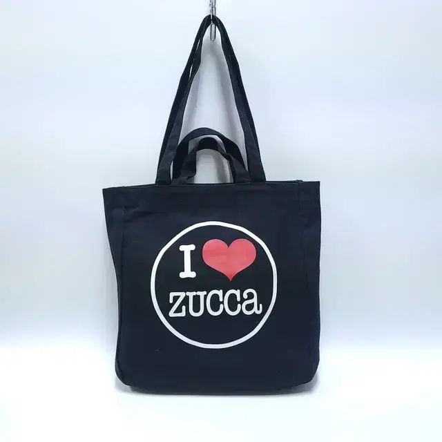 ZUCCA 아이 러브 주카 블랙 투웨이 에코백 B870