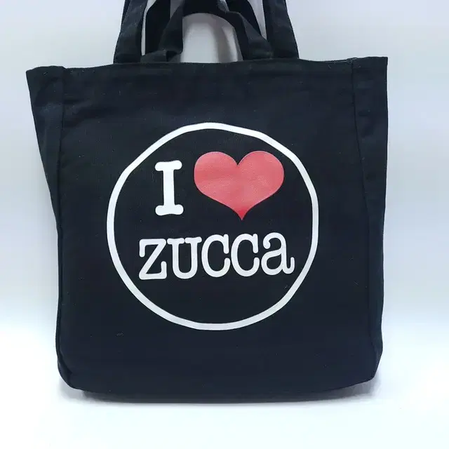 ZUCCA 아이 러브 주카 블랙 투웨이 에코백 B870