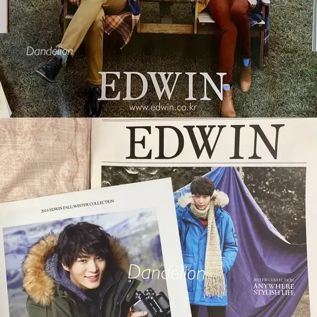 주원 2013,14 에드윈 EDWIN 화보 포스터 화보집 카탈로그