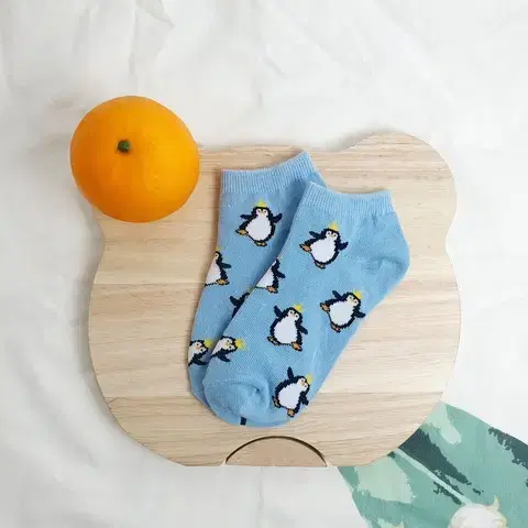 [Dream Socks] 팽귄 캐릭터  성인 발목양말