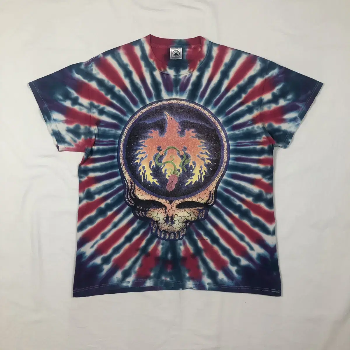 90s 96년도 그레이트풀데드 grateful dead 타이다이 반팔티