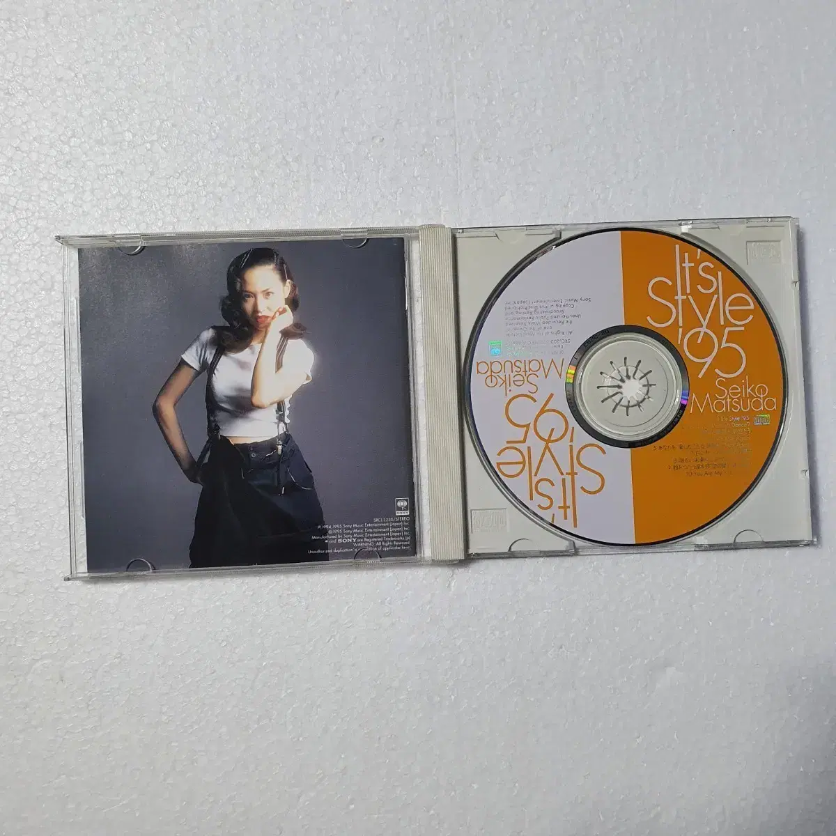 마츠다 세이코 Matsuda Seiko Its Style 95 CD 중고