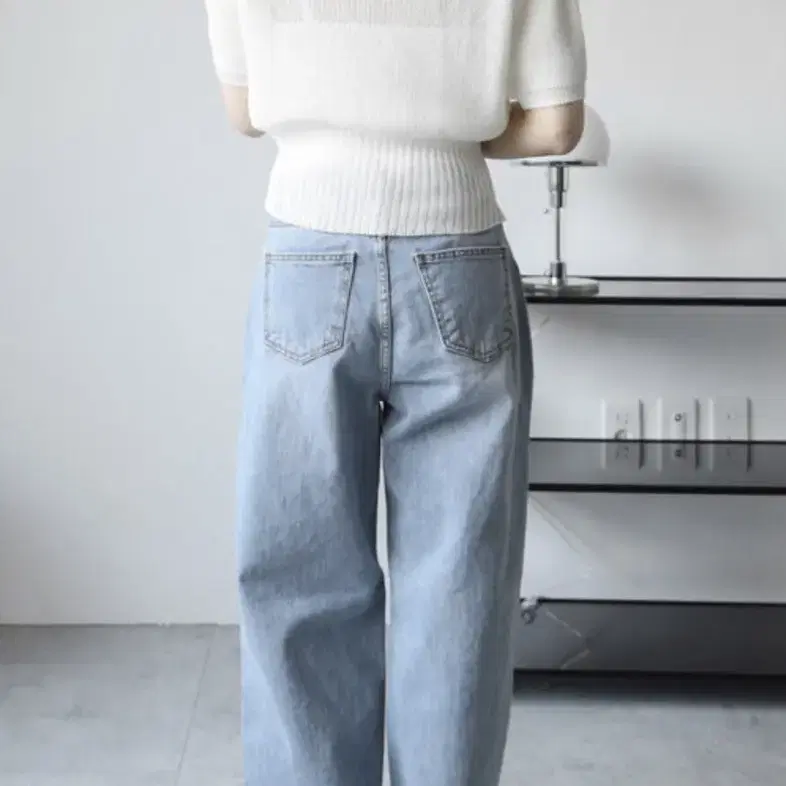 디오어 Puff Crop Half Knit_ivory