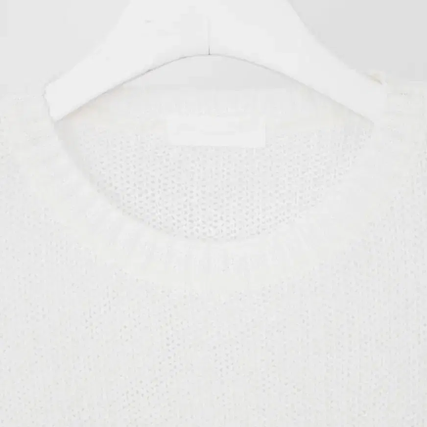 디오어 Puff Crop Half Knit_ivory