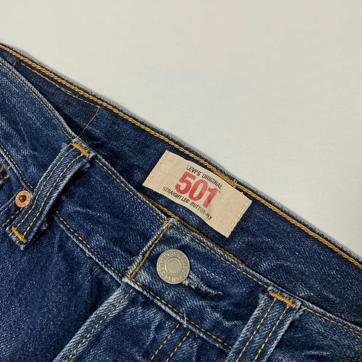 Levis 501 리바이스 빈티지 유니크 워싱 데님팬츠