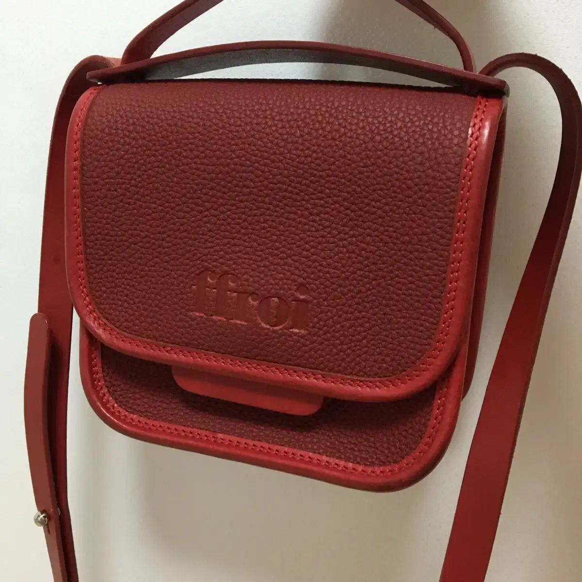 프루아 잘루시백 레드 ffroi jalousie bag red small