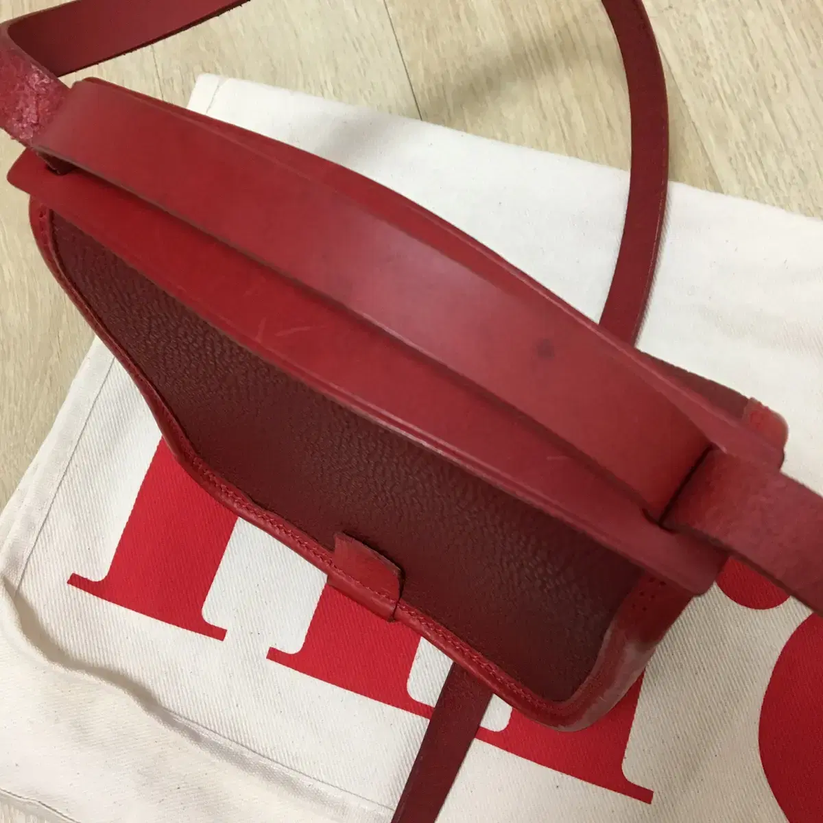 프루아 잘루시백 레드 ffroi jalousie bag red small