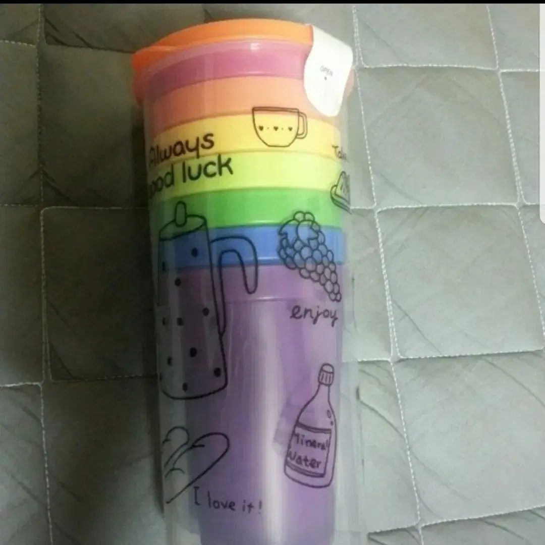 Rainbow Cup Set 7pcs