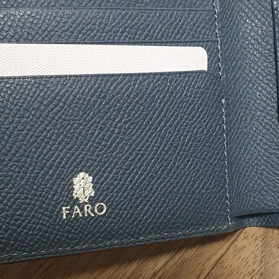 일본 FARO 명품 슬림 소가죽 지갑 새상품!!