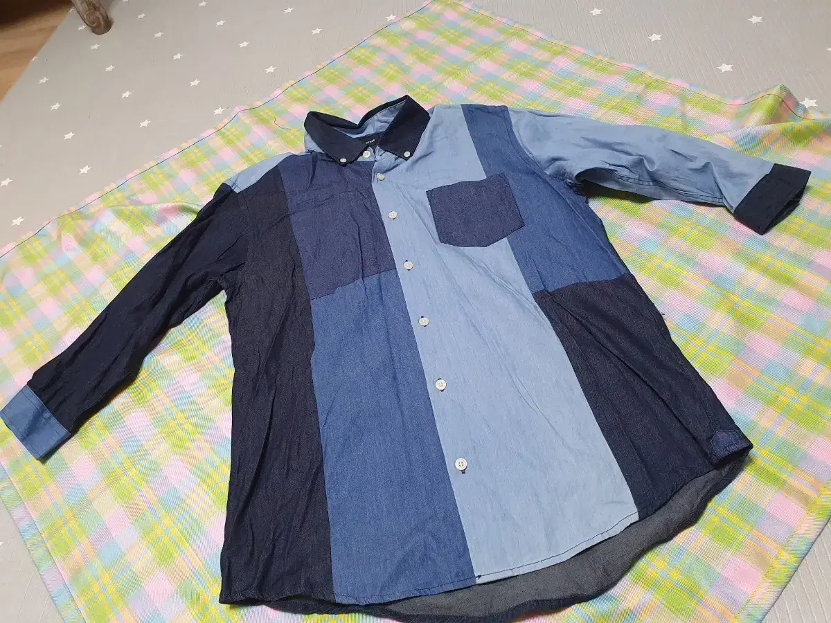 Japanese Secondhand Patchwork Shirt