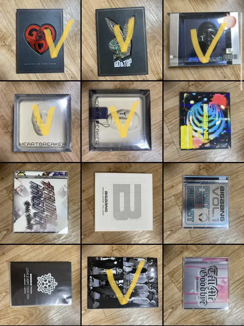 YG Big Bang G-Dragon album Merchandise DVD CD photobook Calendar Diary