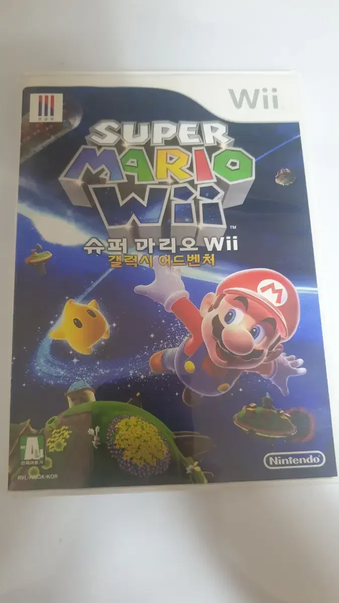 슈퍼마리오wii 갤럭시어드벤쳐