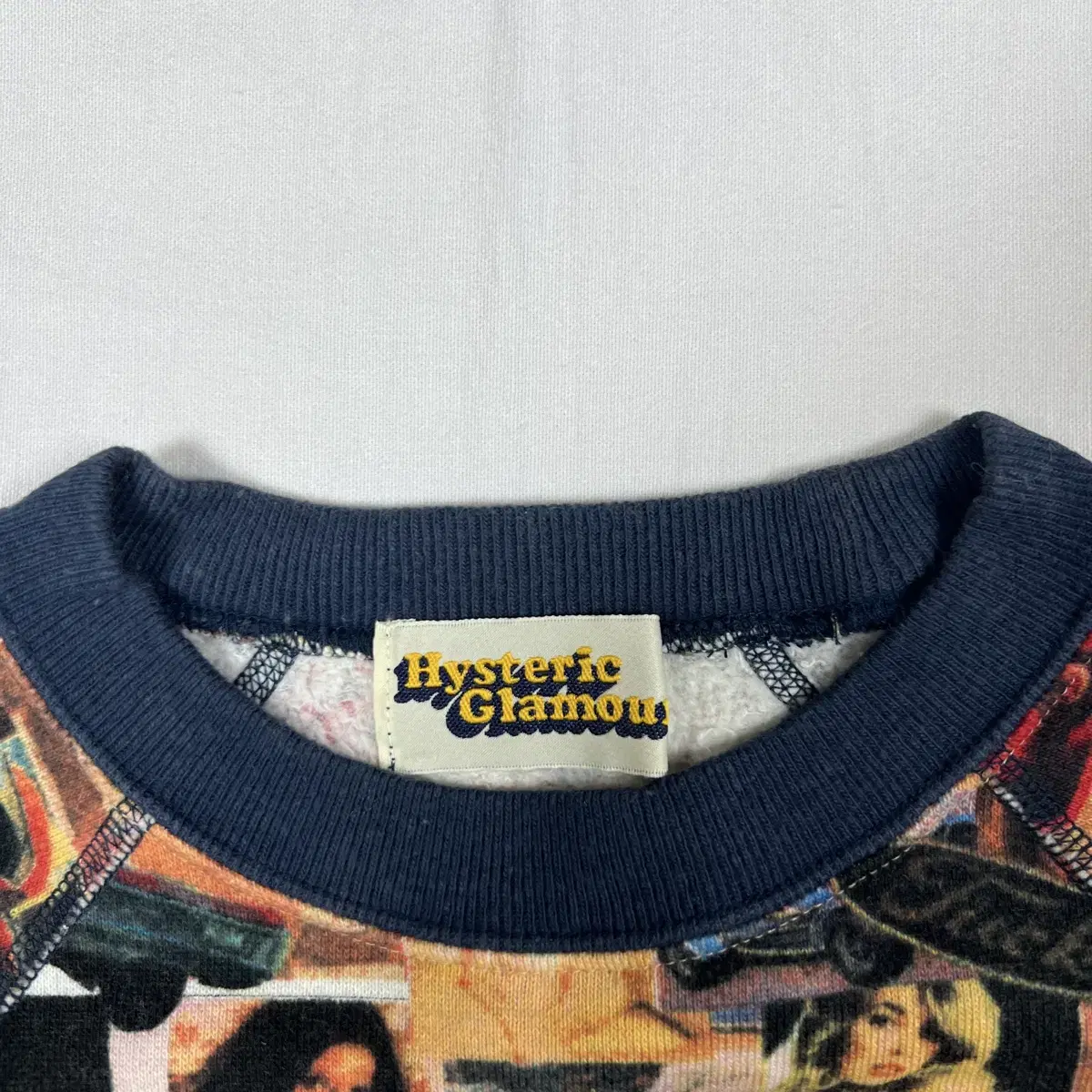 히스테릭글래머 hysteric glamour 포르노 올프린트 스웻반팔티