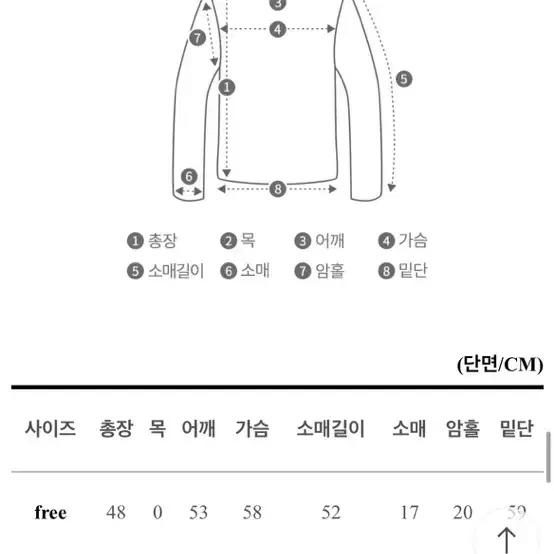 브랜디 에이블리 크롭 긴팔티 