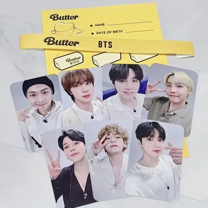 [미개봉] 방탄소년단 버터 공방 BTS BUTTER PCS SEALED