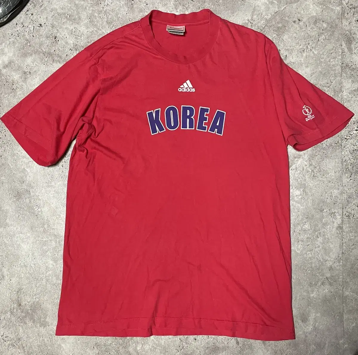 2002월드컵 아디다스 korea반팔티셔츠