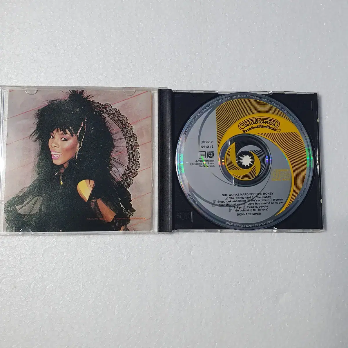 도나썸머 Donna Summer She Works Hard CD 중고