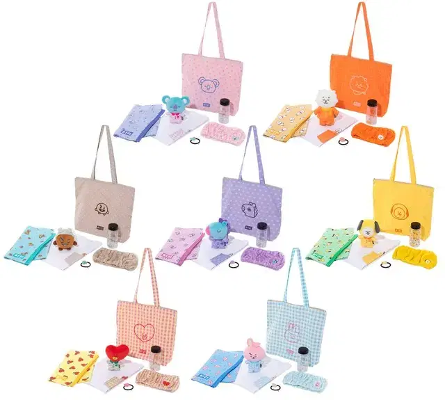 일본 한정 BT21 Summer Happy Bag 원가양도 BT21해피백