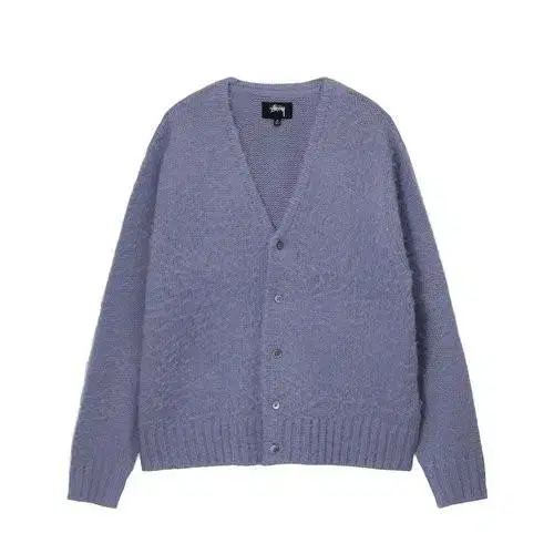 Straw Brushed Cardigan Lavender L 105