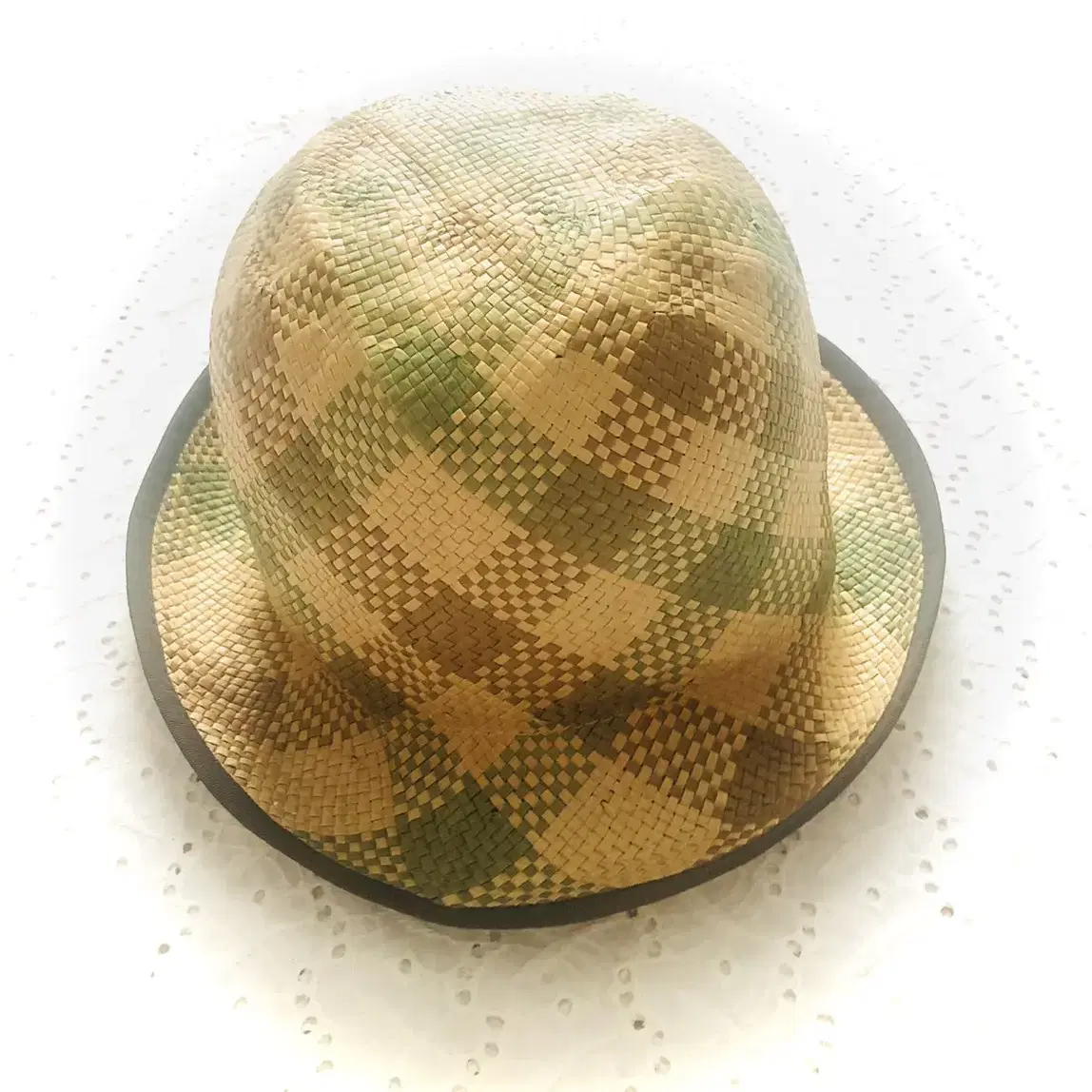 스투시버킷햇 STUSSY Straw hat 스투시 밀짚 모자