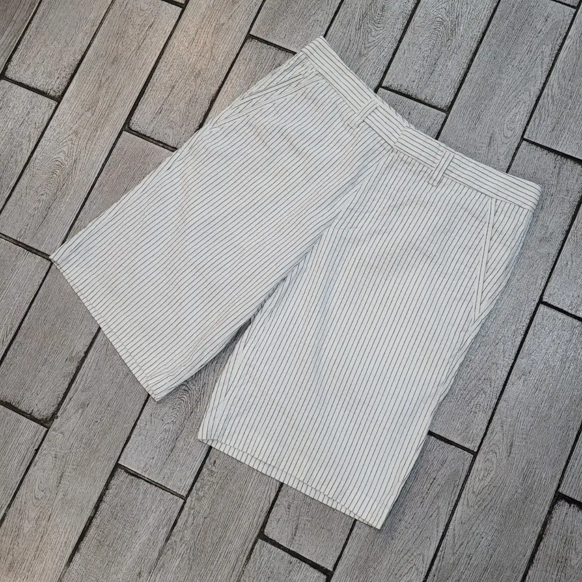 HUGO BOSS Hugo Boss Seersucker Stripe Shorts Vahn 30