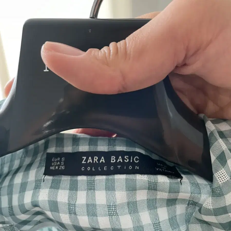 ZARA 시스루 후드집업(택포)