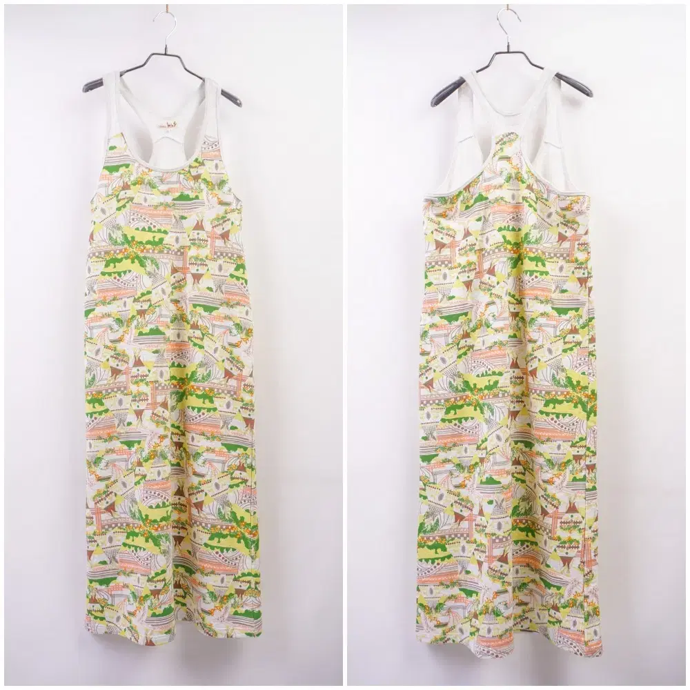 TITICACA TITICACA Bohemian Churi Long ONEPIECE Bustier ONEPIECE C230