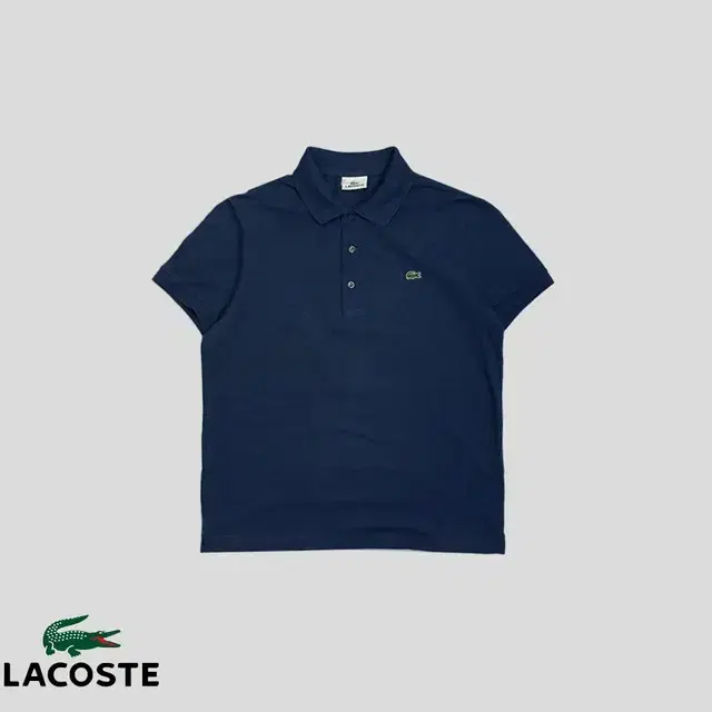 Lacoste Navy Cara Neck Short Sleeve T-shirt SIZE M