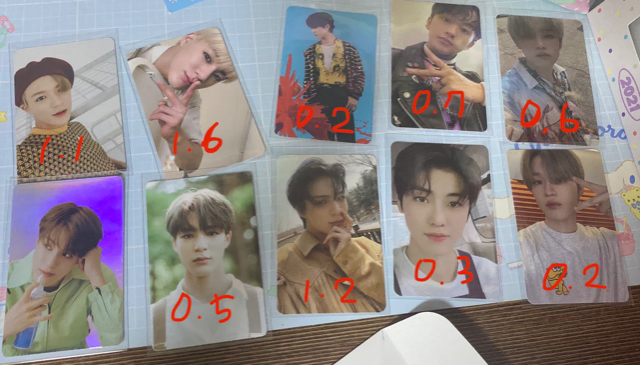 NCT Dream photocard WTS